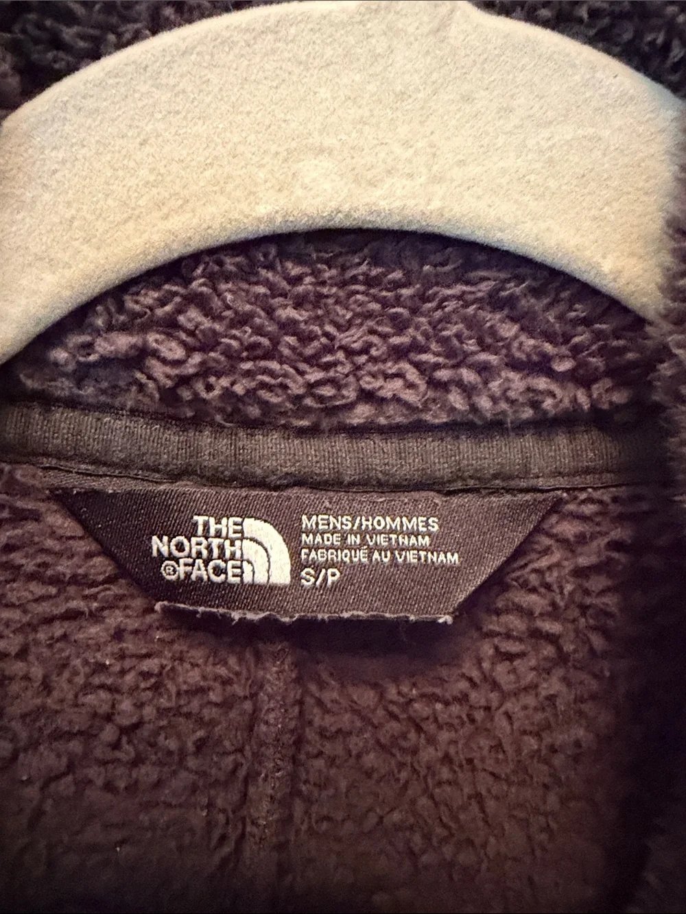 The North Face Men’s Dark Gray Sherpa Fleece Pullover